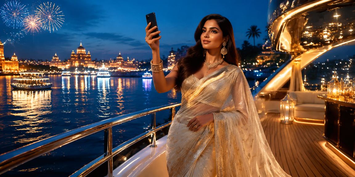 Woman playing Andar Bahar card game in India